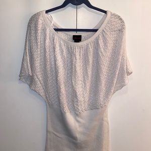 Torrid White Sweater Top